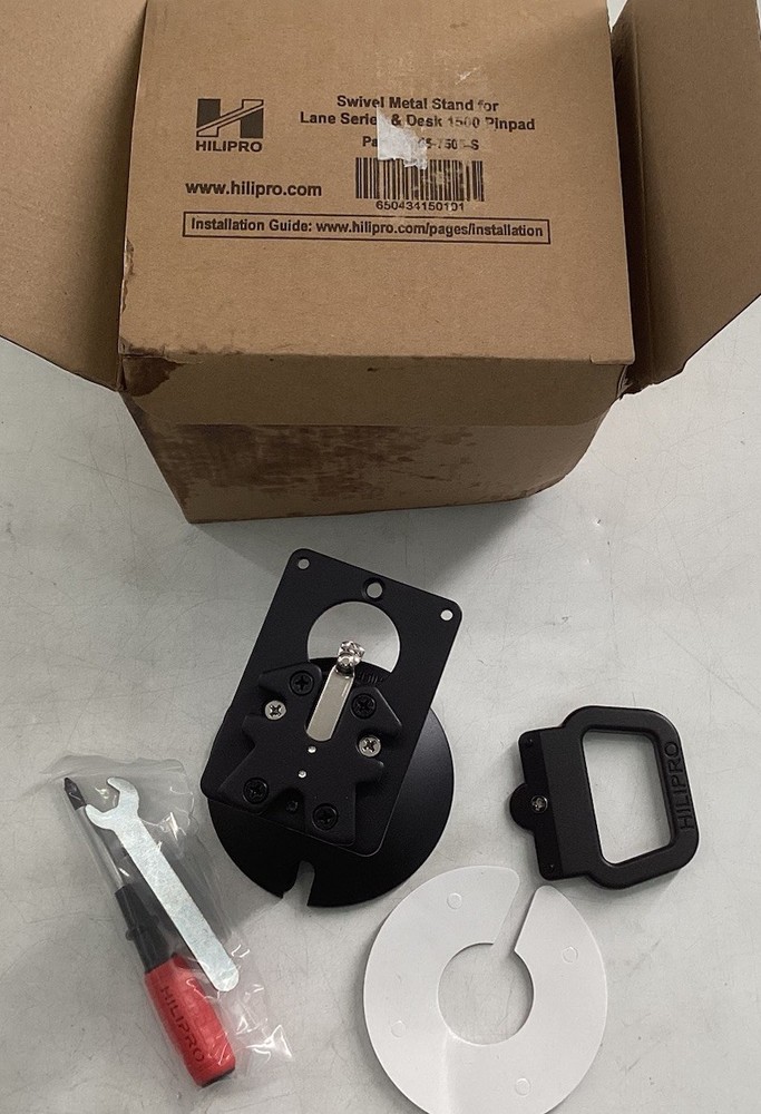 Hilipro Swivel Metal. Stand Designed For Lane Series And Desk 1500 Pinpads