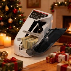 Cash Counter Machine with UV Detection Portable 600 Bills/Min High-Speed Mone…