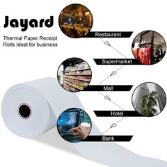 2-1/4″ X 85′ Thermal Paper Rolls for Credit Card -2.25 x 85 ft Thermal Paper …