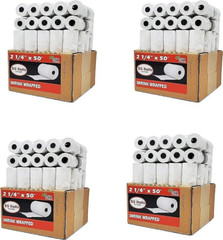 2 1/4 x 50 thermal paper 50 rolls VeriFone VX680 VX520 Thermal Receipt Paper