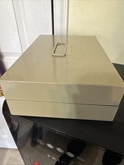 MMF Industries Metal Cash Box Bill and Coin Tray-Combination Lock Nice Shape