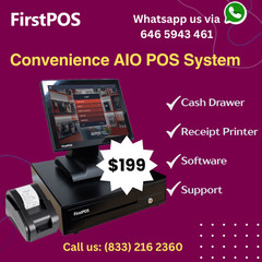 Point of Sale System, Cash Register, POS for Grocery-Supermarkets-Convenience