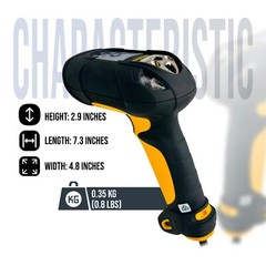 Motorola Symbol LS3408 Handheld Barcode Scanner w/USB Cord – 1 YEAR WARRANTY!⚡️