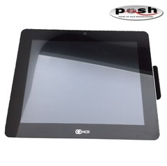 NCR 7761-3100-0082 Terminal Touchscreen POS System W/ Stand & Card Reader