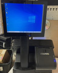 ~ UnyTouch Dual Screen POS Terminal U37-P150UR-ADC Win10 Intel Atom D525+2G+120G