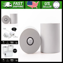 3 1/8″ x 230′ Thermal Paper Rolls BPA Free 30 Rolls Made in USA
