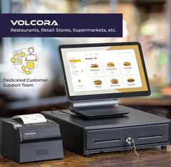 13″ Electronic Cash Register Drawer for Point of Sale System with 4 Bill 5 coin