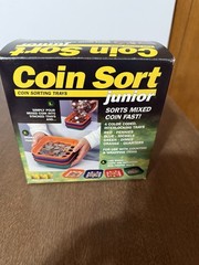 Vintage Coin Sort Junior Speed Coin Sorting Trays Set Change Counter With Box