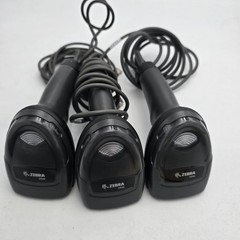3x Zebra DS46 Barcode Scanner Standard Range 1D/2D and QR with USB Cable