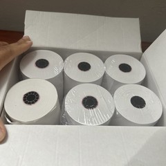 VONLYST THERMAL RECEIPT PAPER ( 3 1/8 IN WIDE X 230 FT ) 6 ROLLS