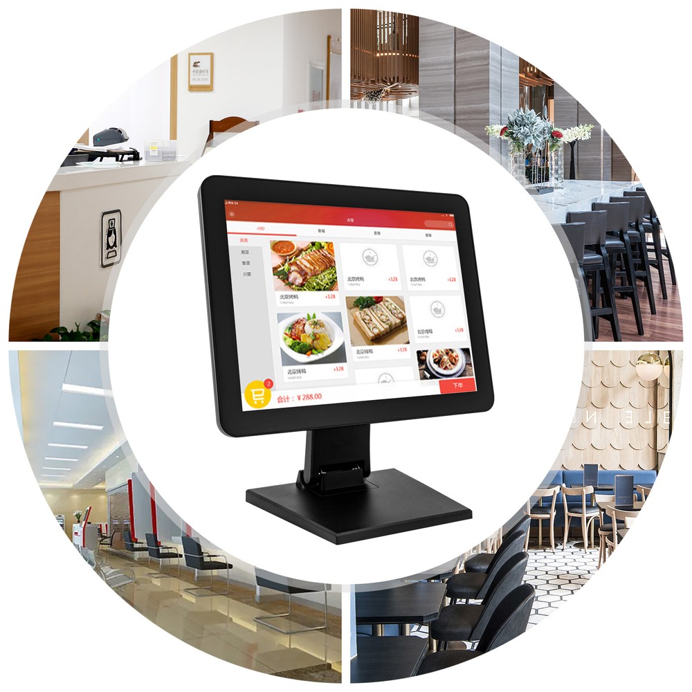 15” Touchscreen POS Cash Register Till System LCD Display for All Retail Shops