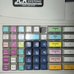 Toshiba TEC MA 1535 Electric Cash Register w/Keys Original VTG