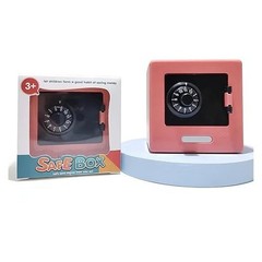 Mini ATM Money Box with Password Lock and Automatic Banknote Deposit
