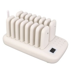 Wireless Calling System 16 Pagers 546yd Transmission 2 Working Modes Touch NPNF