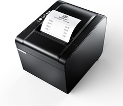 Versatile POS Printer: 80mm Thermal with USB, Ethernet & Auto Cutter Technology