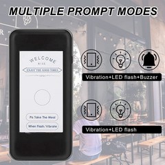 Restaurant Pager System, Wireless Social Distance Restaurant Waiting Buzzer S…