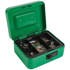 Cash Box with Money TrayLocking Cash Box with Combination LockMoney Box with …