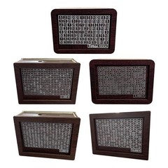 10000 Euro Money Box Wooden Piggy Bank Money Vault Savings Box Challenge Cash JQ