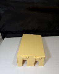Coin Change Bank Sorter Holder MMF Industries 221-4777 VTG Hard Plastic Made USA
