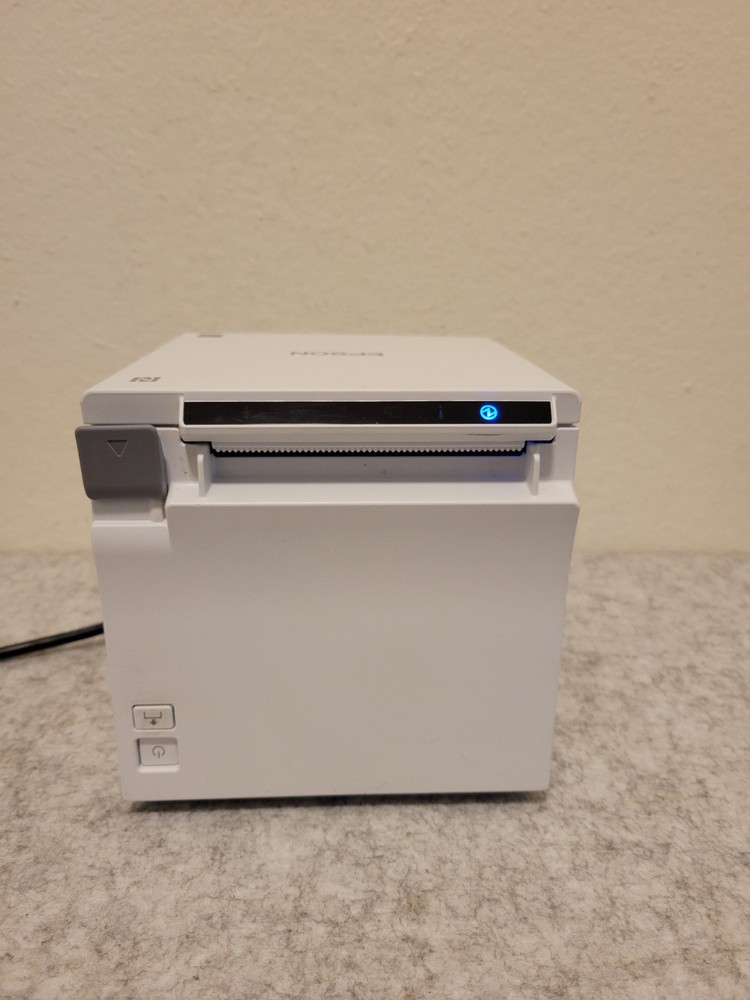 White Epson TM-M30II-NT M362C Point Of Sale 3″ Thermal Receipt Printer Ethernet.