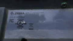 Zebra VC80X-10SORAABBA-U Vehicle-Mounted Computer Support with QWERTY Keyboard