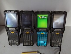 MOBILE BARCODE SCANNER POCKET PC H9PMC9090 Working SYMBOL MC9060-JOHJEFA6WR