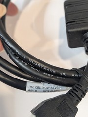 Zebra PWR-BGA12V50W0WW Power Adapter X2 & CBL-DC-381A1-01 Power Cable x2