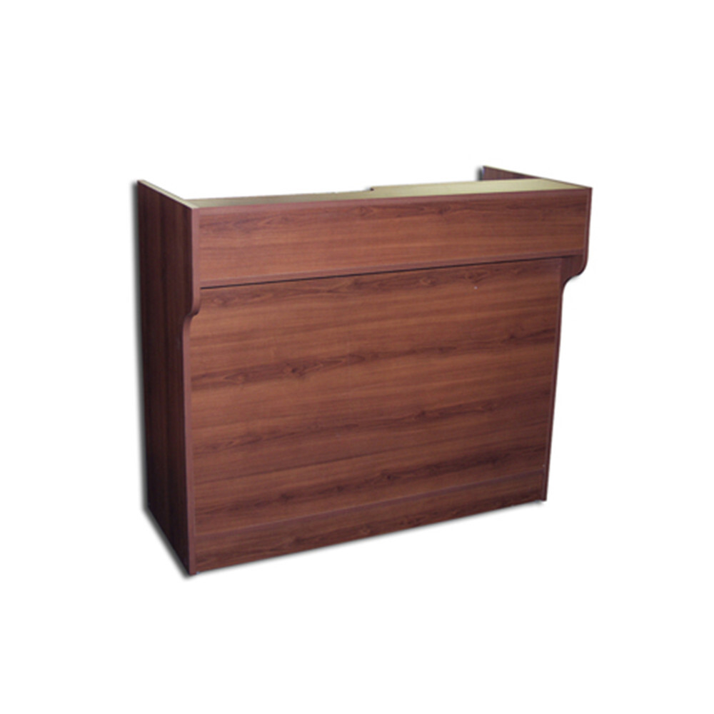 48 In Ledgetop Cash Register Checkout Counter 48″L x 22″D x 42″H | CHERRY