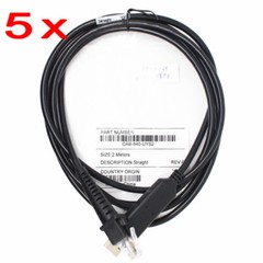 5x 6ft USB Cable Chip for Unitech MS840 MS830 Laser Barcode Scanner Reader