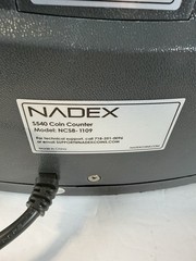 Nadex S540 Pro | Coin Counter, Sorter, and Wrapper Model NCS8-1109