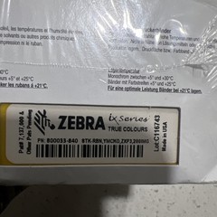 Zebra ID Card Ribbon Zxp Series 3 High Capacity Color Ribbon9