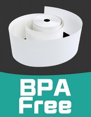 2 1/4″ x 150′ 1 Ply Bond White Paper 10 Rolls 2.25 inch x 150 ft Adding Machi…