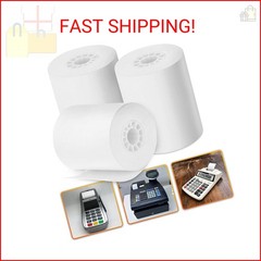 3-Pack Calculator Tape Rolls – Adding Machine Tape 2 1/4 In x 85 ft | Reliable R
