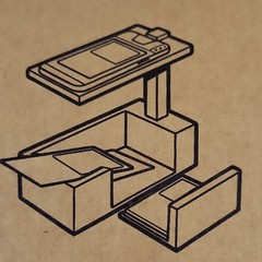 KOBKOD Trading Card Scanner Natural Wood Design with LED Model High Quality