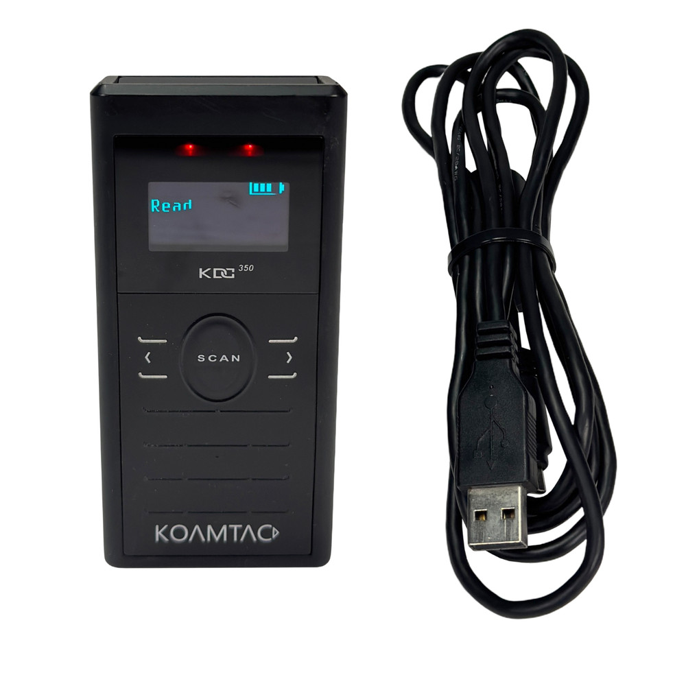 KOAMTAC KDC350 Wireless Equipped Barcode Scanner Reader w/USB Cable Grade A!🔥⚡️