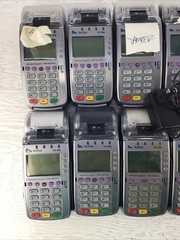 Lot Of 12 VeriFone VX520 Card Reader POS Systems 7 Tampered 5 Working