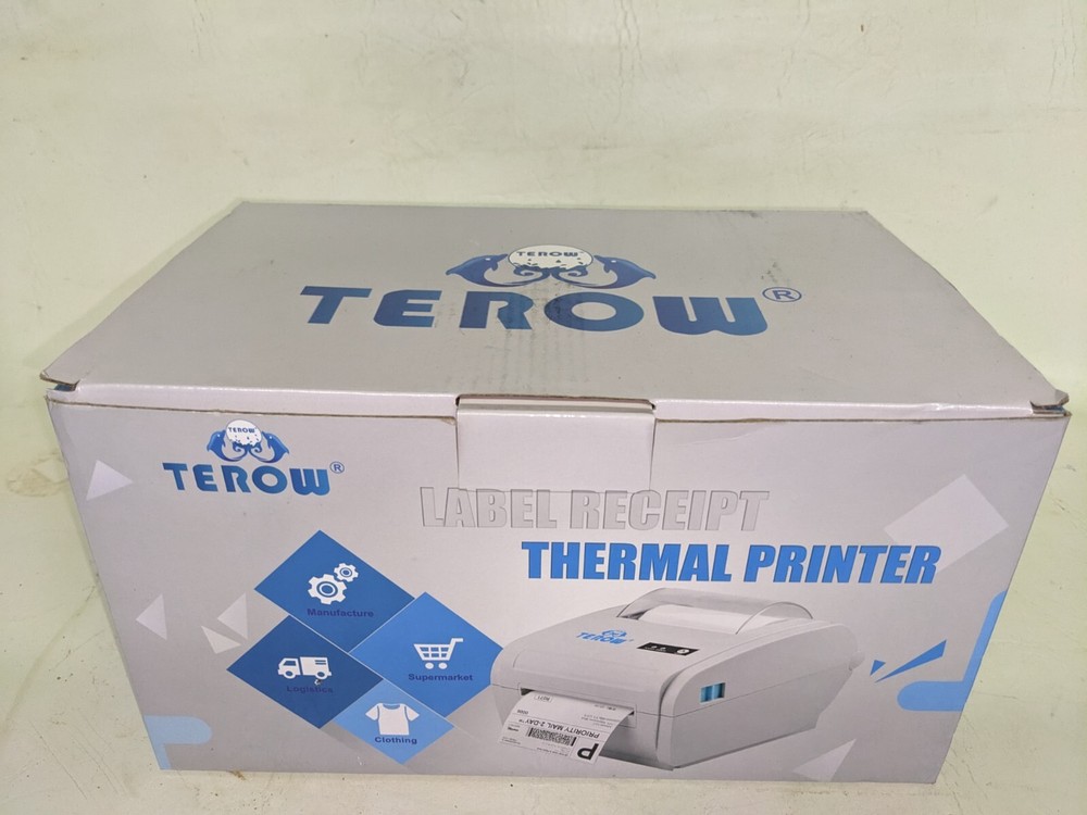Terow POS-9210 Gray 160mmps High Speed USB Connect Thermal Barcode Printer (E2)