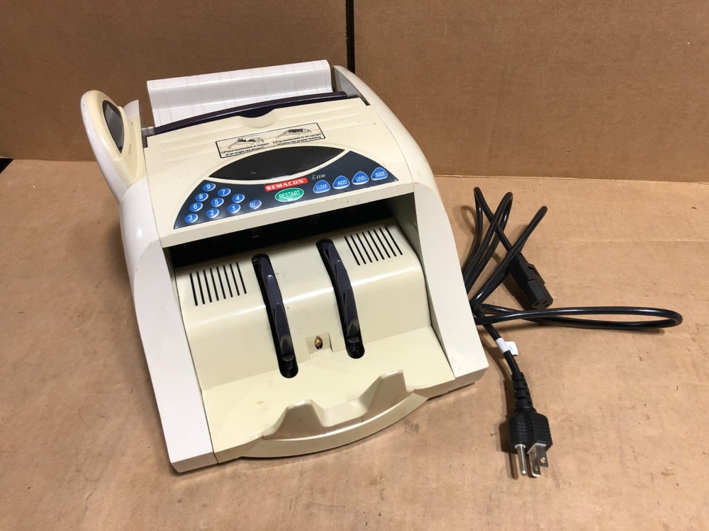 Semacon S-1100 Electric Cash Counter L5 CURRENCY COUNTER