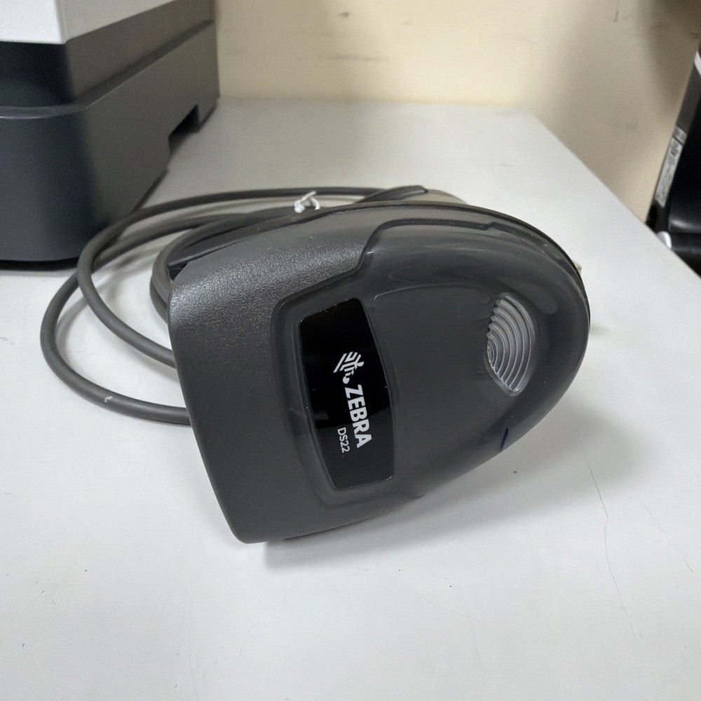 Zebra DS22 Laser Barcode Scanner DS2208 with USB Cable