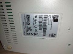Zebra TLP 3844-Z Parallel Model Thermal Transfer Label Printer 384Z-10400-0001