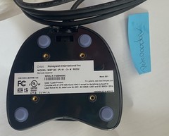 Honeywell MS7120 Orbit Omnidirectional USB Laser Barcode Scanner, Black