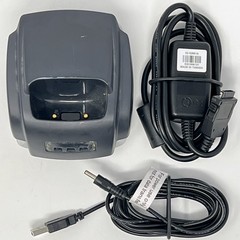 Metrologic OptimusS SP5500 Batch Scanner w/Cradle, Serial & Power Cables – USED