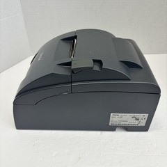 Epson TM-U220B Receipt Printer M188B with New Ribbon and Power Adapter Tested