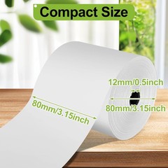 10 Rolls 3 1/8″ x 230′ Thermal Paper POS Cash Registers Receipt Paper Roll 80mm