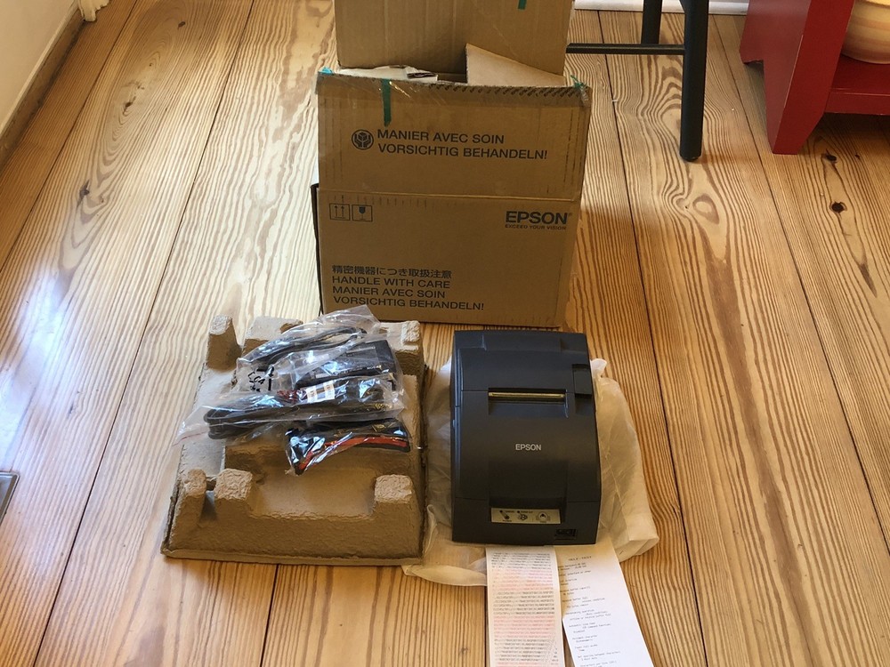 Epson TM-U220B M188B Pos Kitchen Receipt Printer Ethernet – Excellent Condition