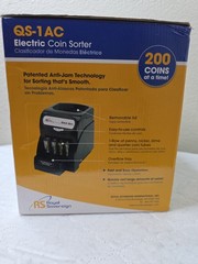 Royal Sovereign USD Coin Sorter Patented Anti-Jam Technology With 🪙 Wrappers
