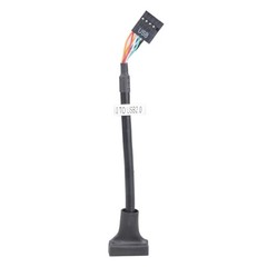 20Pin USB3.0 to 9Pin USB2.0 Internal Cable USB3.0 Header to USB2.0 Adapter Cable
