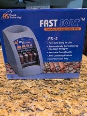 Coin Sorter – Royal Soverein Fast Sort Model # FS-2