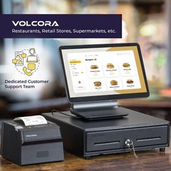 13″ Electronic Cash Register Drawer for Point of Sale (POS) System with 4 Bil…