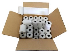 2-1/4″ 2.25″ Inches X 70′ Feet Thermal Paper (100 Rolls) BPA Free Made in USA